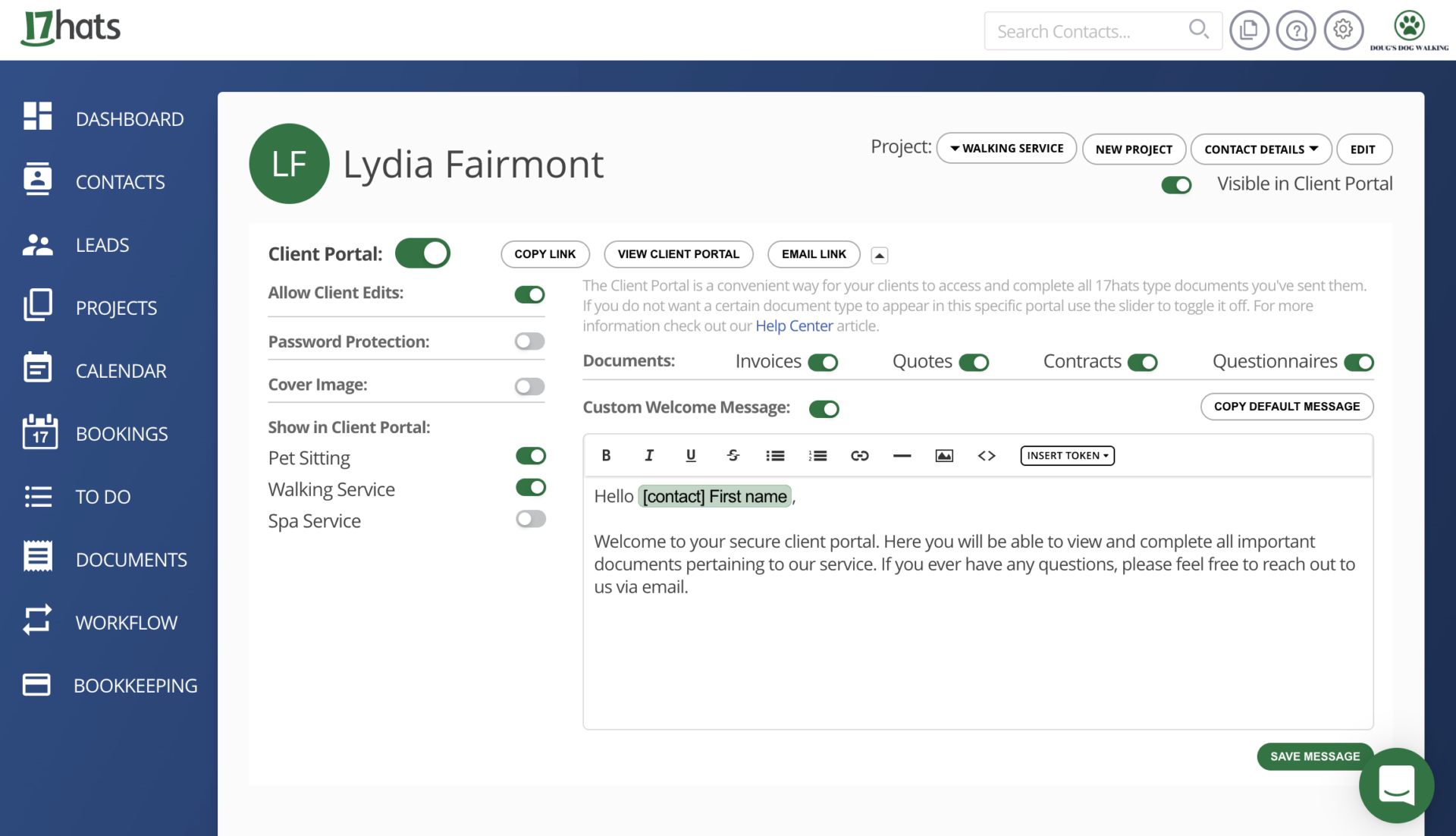 Feature Release: Client Portal Filtering – 17hats Blog
